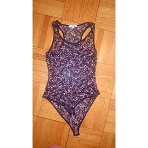 Forever 21 See Through Bodysuit